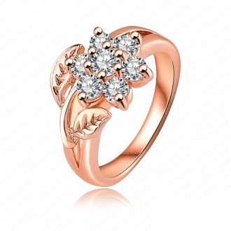 Aranyozott ausztria kristályos gyűrű