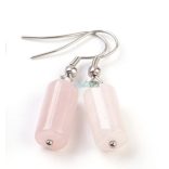 Modern Ásványköves, akasztós fülbevaló (1 pár)