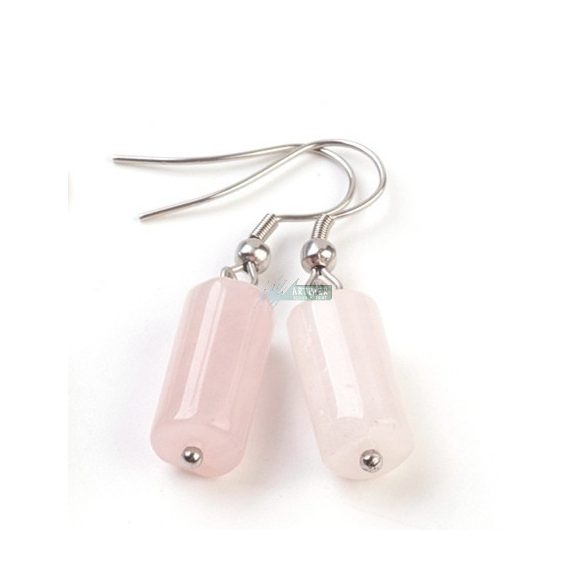 Modern Ásványköves, akasztós fülbevaló (1 pár)