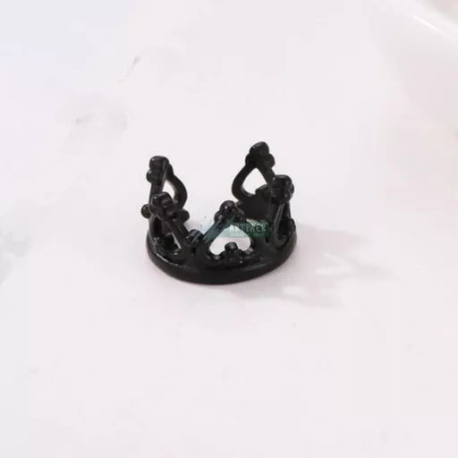 Szív mintás korona hamis piercing fülbevaló fülkagylóra
