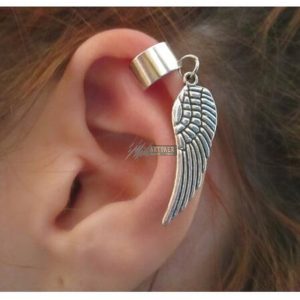 Angyalszárny  hamis piercing fülbevaló fülkagylóra