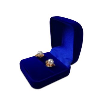 Díszdoboz bizsukhoz, ékszerekhez királykék