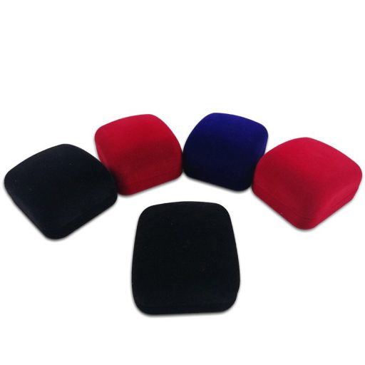 Díszdoboz bizsukhoz, ékszerekhez királykék-fehér