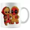 Jelmezes kicsi hősök Groot and Deadpool