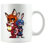 Humor kicsike Hőseink Vasember és Amerika kapitány - Róka és nyúl