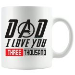 Humor DAD I Love You 3000 - Bosszúállók stílusban