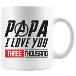 Humor PAPA I Love You 3000 - Bosszúállók stílusban