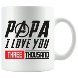 Humor PAPA I Love You 3000 - Bosszúállók stílusban