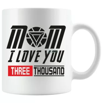 Humor MOM I Love You 3000 - Bosszúállók stílusban