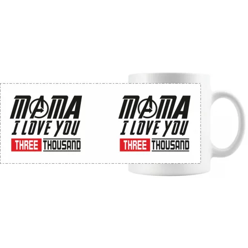 Humor MAMA I Love You 3000 - Bosszúállók stílusban
