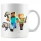 Humor - Bányászok kutyával - Minecraft stílusban