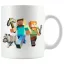 Humor - Bányászok kutyával - Minecraft stílusban