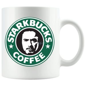 Humor StarBucks Coffee - Iron Man stílusban