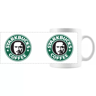 Humor StarBucks Coffee - Iron Man stílusban
