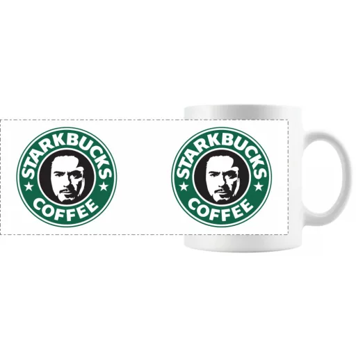 Humor StarBucks Coffee - Iron Man stílusban