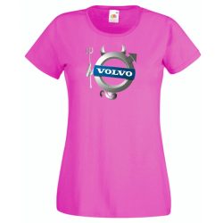   Autó fan Volvo Devil - Sport ördög női rövid ujjú póló