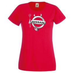   Autó fan Nissan Devil - Sport ördög női rövid ujjú póló