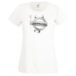 Autó fan Nissan Devil - Sport ördög női rövid ujjú póló