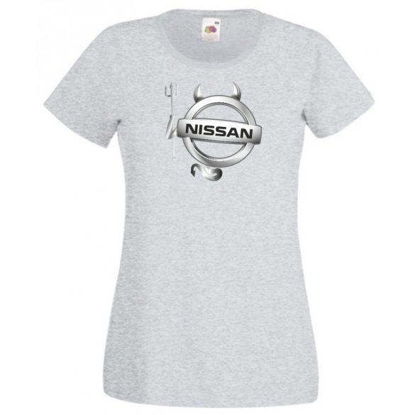 Autó fan Nissan Devil - Sport ördög női rövid ujjú póló