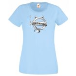 Autó fan Nissan Devil - Sport ördög női rövid ujjú póló