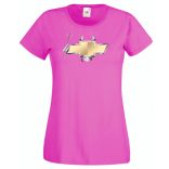 Autó fan Chevrolet Devil - Sport ördög női rövid ujjú póló