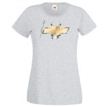 Autó fan Chevrolet Devil - Sport ördög női rövid ujjú póló