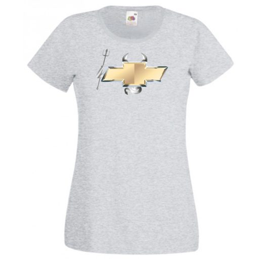 Autó fan Chevrolet Devil - Sport ördög női rövid ujjú póló