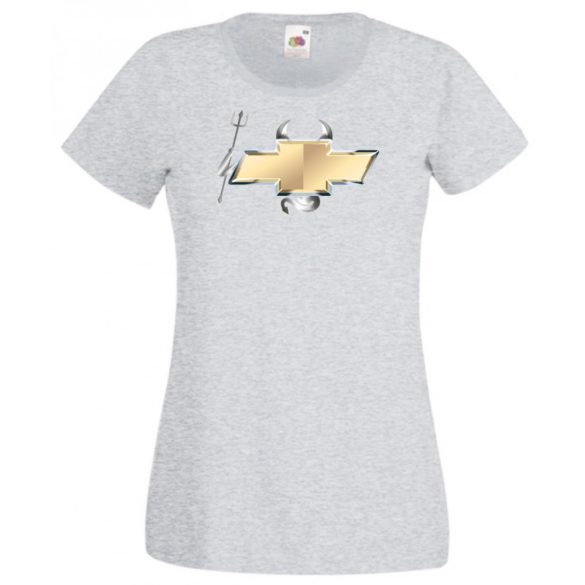 Autó fan Chevrolet Devil - Sport ördög női rövid ujjú póló