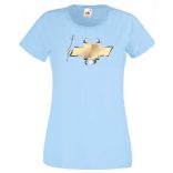 Autó fan Chevrolet Devil - Sport ördög női rövid ujjú póló