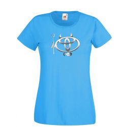   Autó fan Toyota Devil - Sport ördög női rövid ujjú póló