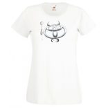 Autó fan Toyota Devil - Sport ördög női rövid ujjú póló