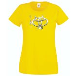 Autó fan Toyota Devil - Sport ördög női rövid ujjú póló