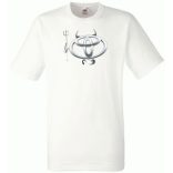 Autó fan Toyota Devil - Sport ördög férfi rövid ujjú póló