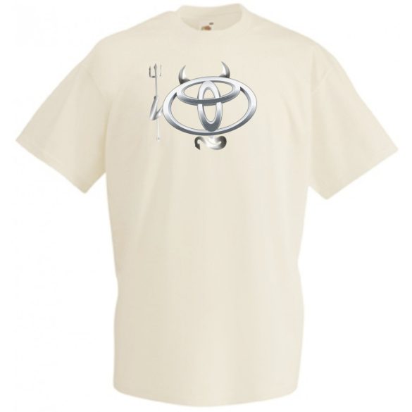 Autó fan Toyota Devil - Sport ördög férfi rövid ujjú póló