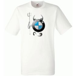   Autó fan BMW Devil - Sport ördög férfi rövid ujjú póló