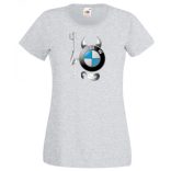 Autó fan BMW Devil - Sport ördög női rövid ujjú póló