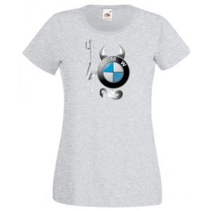 Autó fan BMW Devil - Sport ördög női rövid ujjú póló
