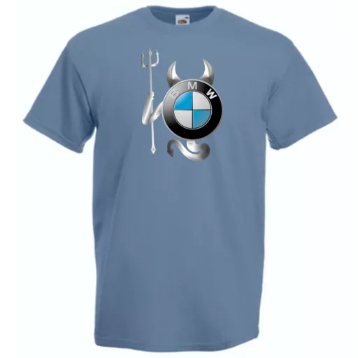 Autó fan BMW Devil - Sport ördög férfi rövid ujjú póló