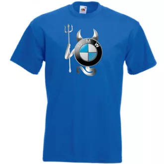   Autó fan BMW Devil - Sport ördög férfi rövid ujjú póló