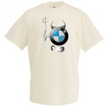 Autó fan BMW Devil - Sport ördög férfi rövid ujjú póló