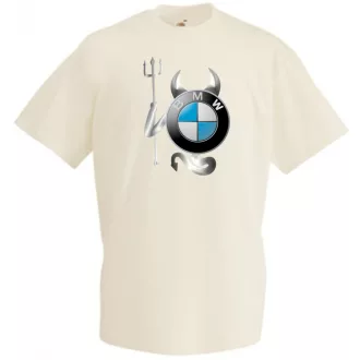   Autó fan BMW Devil - Sport ördög férfi rövid ujjú póló