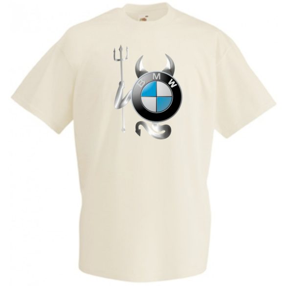 Autó fan BMW Devil - Sport ördög férfi rövid ujjú póló