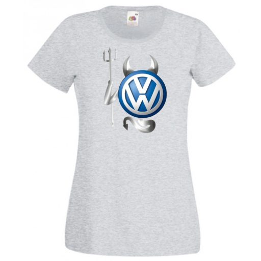 Autó fan VW Devil - Sport ördög női rövid ujjú póló