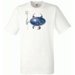 Autó fan Subaru Devil - Sport ördög férfi rövid ujjú póló