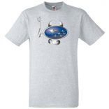 Autó fan Subaru Devil - Sport ördög férfi rövid ujjú póló