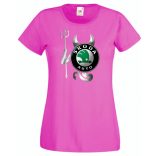 Autó fan Skoda Devil - Sport ördög női rövid ujjú póló