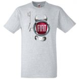 Autó fan Fiat Devil - Sport ördög férfi rövid ujjú póló