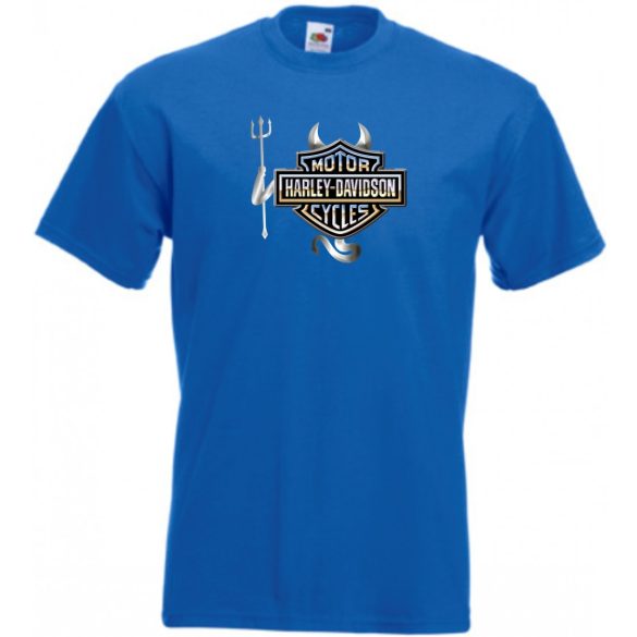 Motor fan Harley Devil - Sport ördög férfi rövid ujjú póló