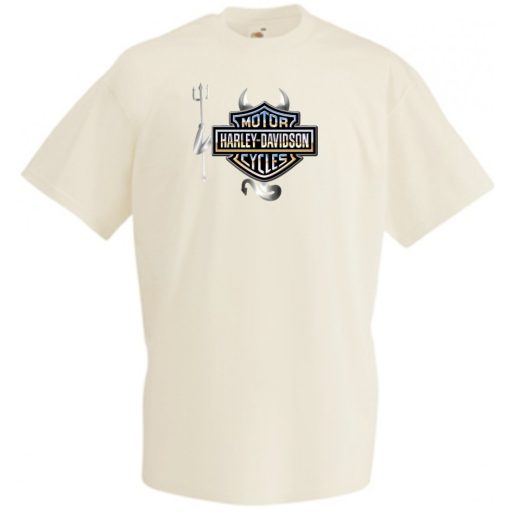 Motor fan Harley Devil - Sport ördög férfi rövid ujjú póló