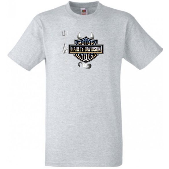 Motor fan Harley Devil - Sport ördög férfi rövid ujjú póló
